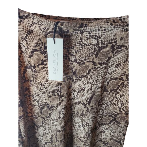 Rachel Zoe Python Print Elastic Waist Skirt, NWT, Size 2 - Picture 2 of 6